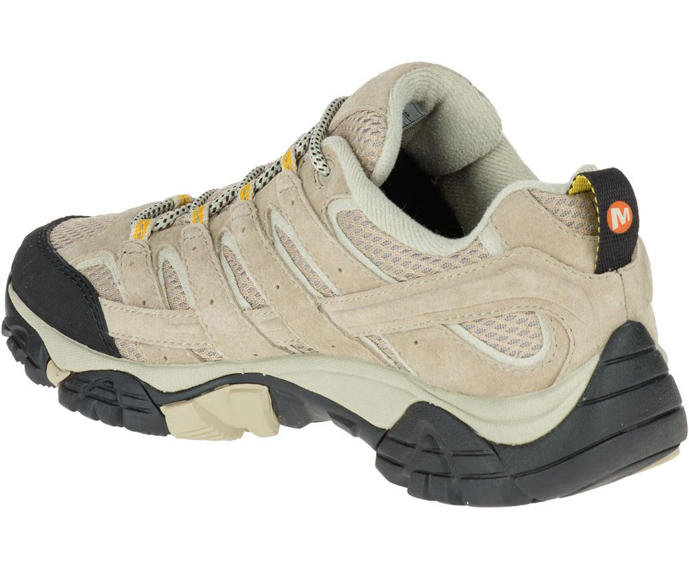 Merrell Hiking Shoes Grey - Moab 2 Ventilator Wide Width - Womens 86RVGSUWO